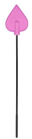 Стек с пластмассовой ручкой и шлепком в форме стрелы - 42,5 см.
