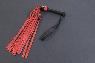 Чёрно-красная маленькая плеть - 45 см.
