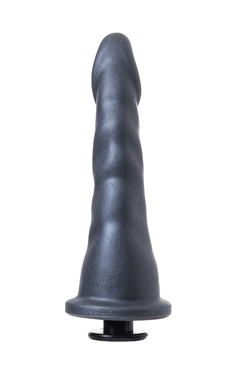 Черная насадка для страпона Axel - 17,5 см. ToyFa