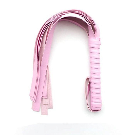 Розовая плеть с петлей - 55 см. Сима-Ленд