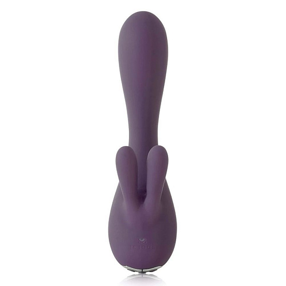 Фиолетовый вибратор-кролик Fifi - 19 см. - силикон