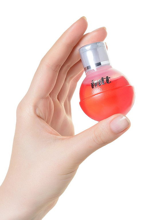 Массажное масло FRUIT SEXY Raspberry с ароматом малины и разогревающим эффектом - 40 мл. - фото 7