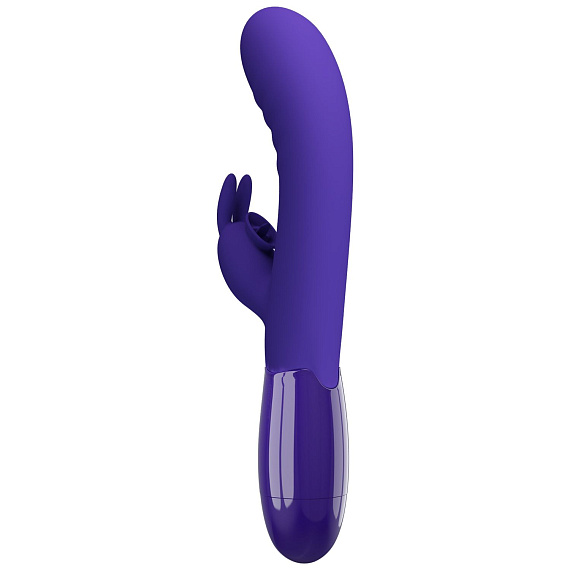 Фиолетовый вибратор-кролик Cerberus-Youth - 20,6 см. от Intimcat