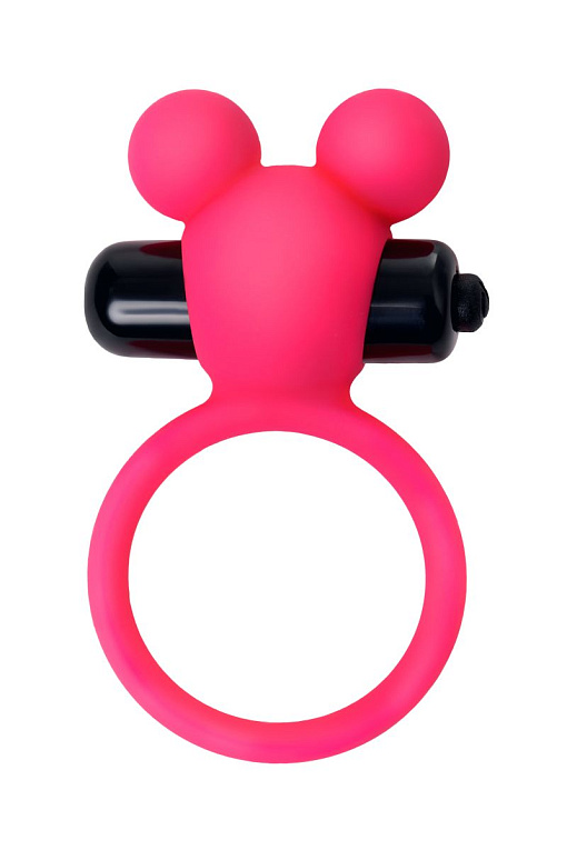 Розовое виброкольцо на пенис A-Toys от Intimcat