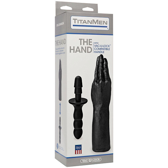 Рука для фистинга The Hand with Vac-U-Lock Compatible Handle - 42 см. - поливинилхлорид (ПВХ, PVC)