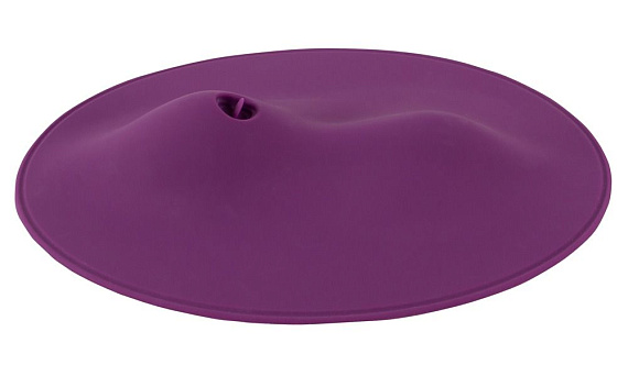 Фиолетовая подушка-вибромассажер Vibepad 2 - силикон