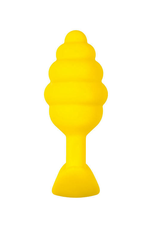 Желтая анальная втулка Vikki - 9 см. от Intimcat