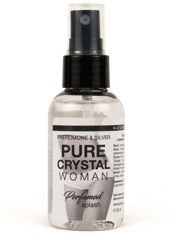 Женский парфюмированный спрей для нижнего белья Pure Crystal - 50 мл.