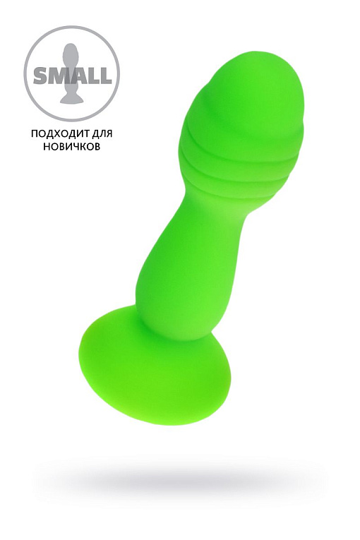 Зеленая анальная втулка Terg - 10 см. - силикон