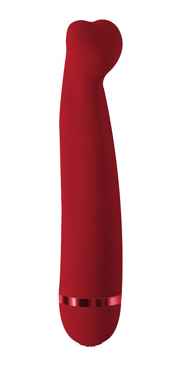 Красный вибратор Fantasy Phanty - 16,6 см. - силикон