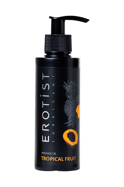 Массажное масло Erotist TROPICAL FRUIT с ароматом тропических фруктов - 150 мл. - 