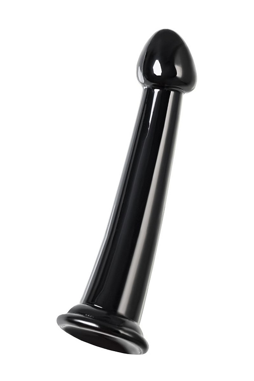 Черный фаллоимитатор Jelly Dildo M - 18 см. Toyfa Basic