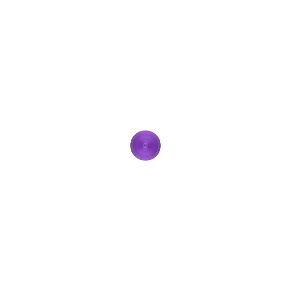 Фиолетовый тонкий стимулятор Nipple Vibrator - 23 см. - силикон