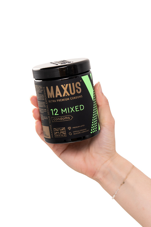 Презервативы MAXUS Mixed - 12 шт. Maxus