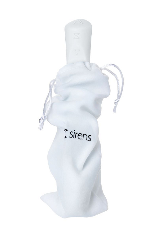 Белый гибкий водонепроницаемый вибратор Sirens Venus - 22 см. - фото 5