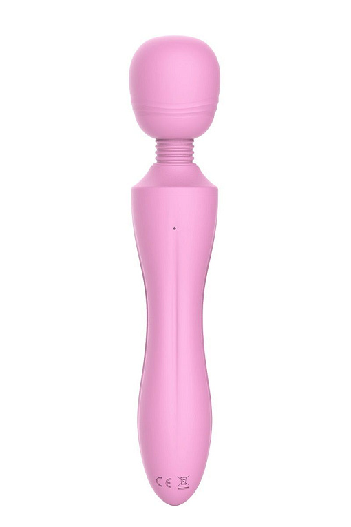Розовый жезловый вибромассажер Pink Lady - 21,6 см. от Intimcat