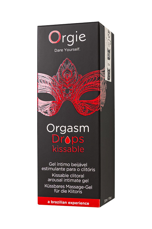 Интимный гель для клитора ORGIE Orgasm Drops Kissable - 30 мл. - фото 5