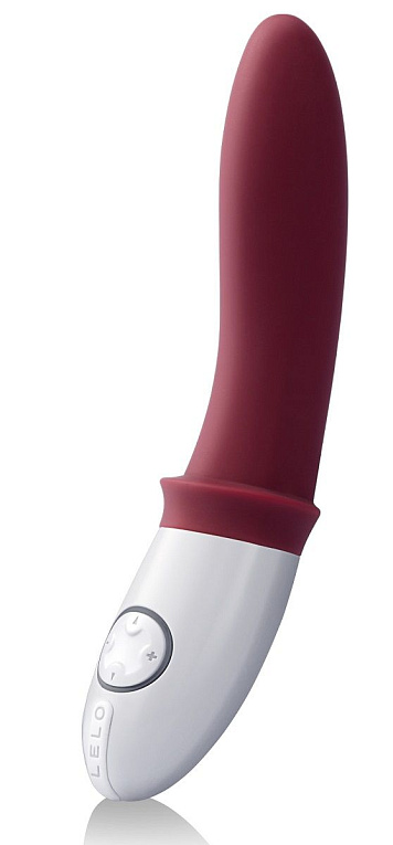 Бордовый мужской вибратор Billy Bordeaux - 17,4 см. Lelo