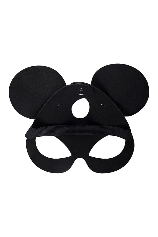 Черная маска с ушками мышки от Intimcat