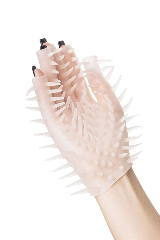 Телесная перчатка-мастубратор для чувственного массажа Штучки-дрючки