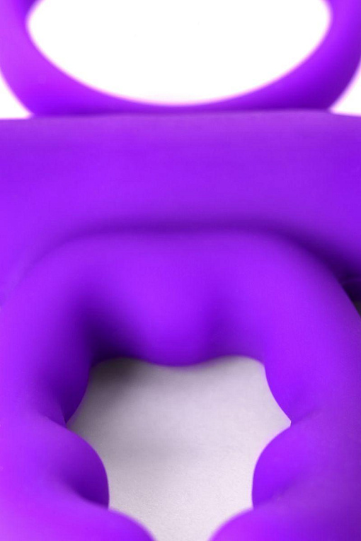 Фиолетовое эрекционное виброкольцо ARES Dibe