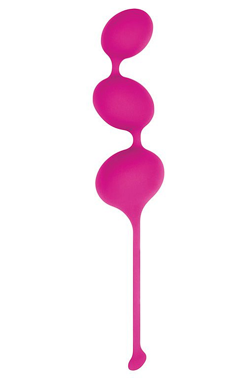 Розовые вагинальные шарики  INYA Orgasmic Balls - силикон