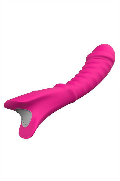 Розовый вибратор для массажа G-точки S-HANDE Topi - 19,9 см. от Intimcat