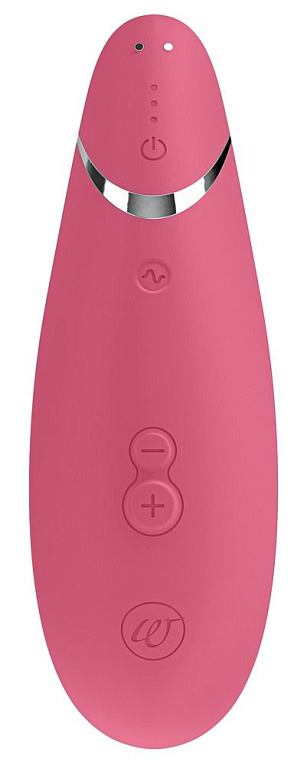 Розовый бесконтактный клиторальный стимулятор Womanizer Premium Womanizer