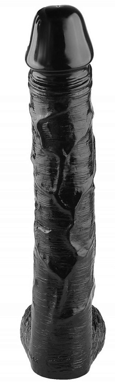 Черный фаллоимитатор-гигант - 51 см. Сумерки богов