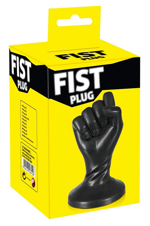 Анальная втулка Fist Plug в виде сжатой в кулак руки - 13 см. - фото 5