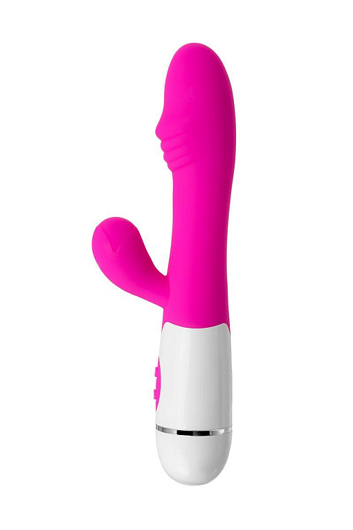 Розовый вибратор A-Toys Nixy - 23 см. от Intimcat