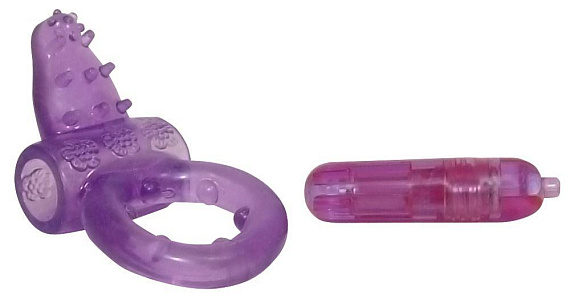 Фиолетовое виброкольцо Be thrilled Cockring - термопластичный эластомер (TPE)