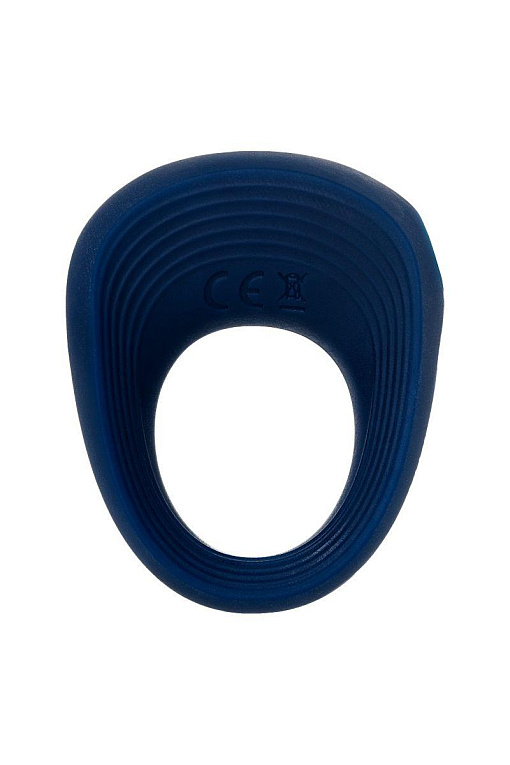 Синее эрекционное кольцо на пенис Satisfyer Power Ring Satisfyer