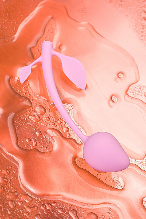 Розовый вагинальный шарик Aster - фото 9