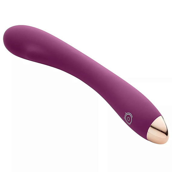 Фиолетовый стимулятор G-точки G-Spot Slim Flexible Vibrator - 22 см. - силикон