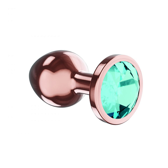 Пробка цвета розового золота с кристаллом Diamond Topaz Shine L - 8,3 см. - металл