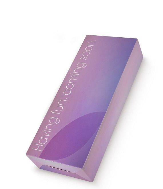Фиолетовый клиторальный стимулятор Snello с функцией вибратора - 19,6 см. от Intimcat