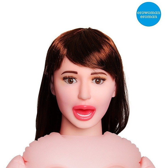 Надувная секс-кукла с вибрацией Бритни - поливинилхлорид (ПВХ, PVC)