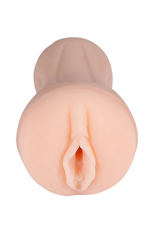 Односторонний мастурбатор-вагина Real Women Dual Layer с двойной структурой - термопластичная резина (TPR)