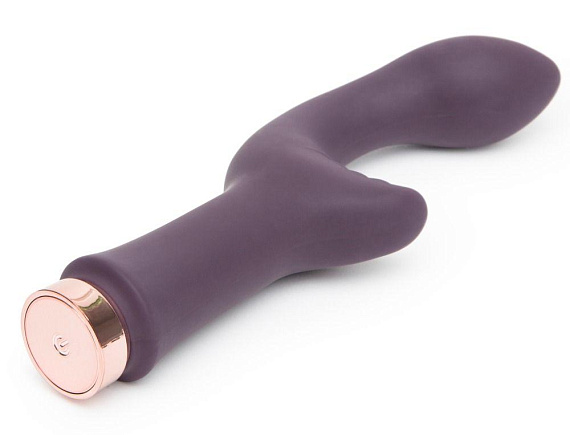 Фиолетовый вибратор Lavish Attention Rechargeable Clitoral   G-Spot Vibrator - 18,4 см. - силикон