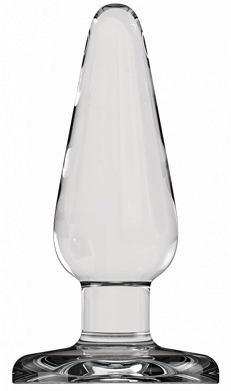 Анальный стимулятор Bottom Line 6  Model 1 Glass - 15,5 см.