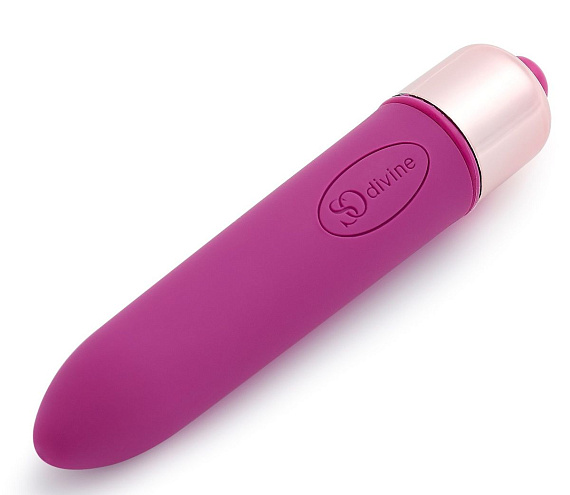 Ярко-розовая гладкая вибропуля Afternoon Delight Bullet Vibrator - 9 см. - анодированный пластик (ABS)