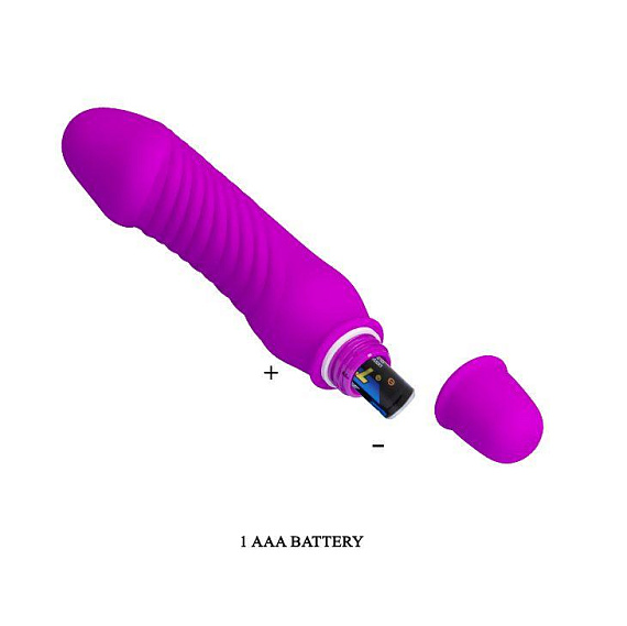 Фиолетовый мини-вибратор Stev -13,5 см. - фото 5