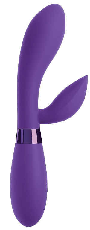 Фиолетовый вибратор-кролик #bestever Silicone Vibrator - 21,2 см. - силикон