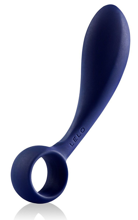 Темно-синий стимулятор для мужчин Bob Deep Blue - 9,6 см. - фото 6