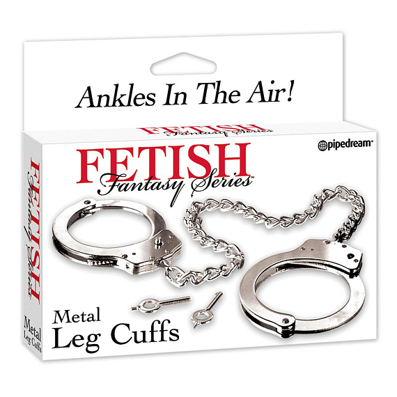 Металлические оковы на ноги Metal Leg Cuffs - металл