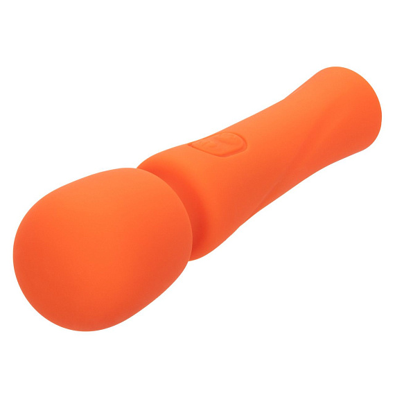 Оранжевый вибромассажер Stella Liquid Silicone Mini Massager - 14,5 см. - фото 10