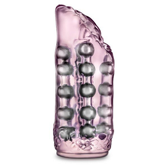 Розовый мастурбатор-вагина со стимулирующими бусинами Super Stroker от Intimcat