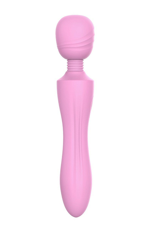 Розовый жезловый вибромассажер Pink Lady - 21,6 см. Dream Toys