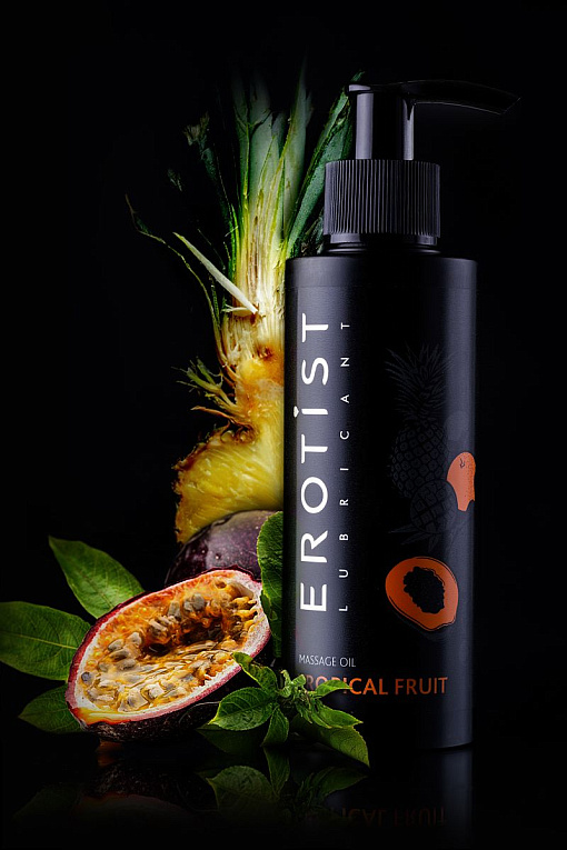 Массажное масло Erotist TROPICAL FRUIT с ароматом тропических фруктов - 150 мл. - фото 5